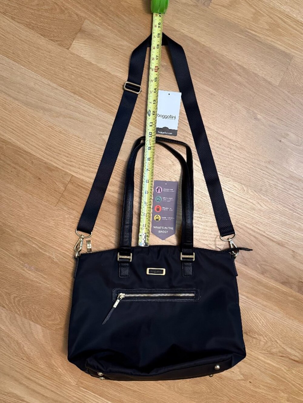 Baggallini Lizzy Tote Black